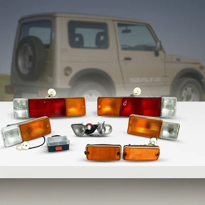 Turn Tail Brake Marker Complete Lights Set For Suzuki Samurai - Image 1 of 4