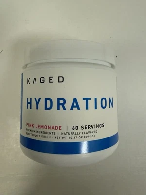 Pó eletrólito de hidratação Kaged LIMONADA ROSA Exp. Total de 60 porções 12-2026 - Imagem 1 de 3