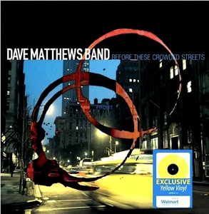 New Dave Matthews -DMB -Before These Crowded Streets 2×LP Yellow Vinyl ~Ltd. Ed~ - Picture 1 of 3