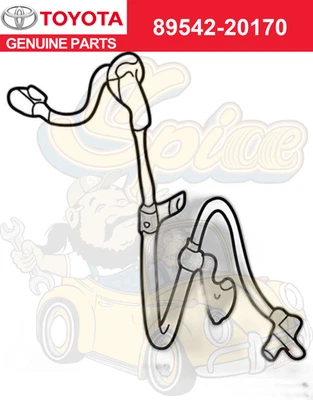 Sensor de velocidad ABS delantero derecho genuino Toyota Scion 89542-20170 2005-2010 tC Foto 1 de 3