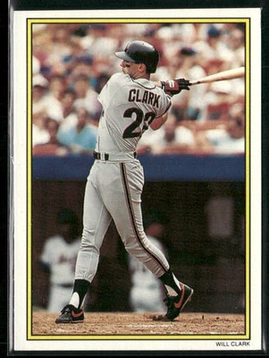 1989 Topps #11 Will Clark 1989 All-Star Set Collector's Edition - Image 1 of 2