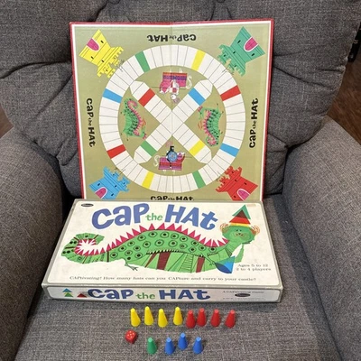 Vintage Cap The Hat Game Whitman 1965 Western Publishing - SCARCE - Image 1 of 4