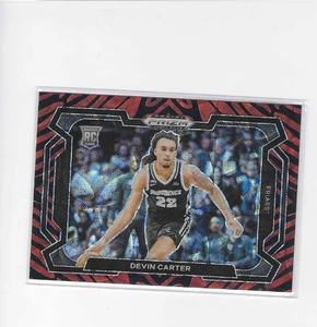 2024 Panini Prizm Draft Picks Tiger Stripes Variation Devin Carter #27 - Bild 1 von 1