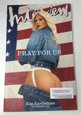 Interview Magazine Issue 544 September 2022 Kim Kardashian Foto 1 de 3