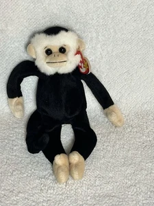 Ty Beanie Baby Mooch der Affe im Ruhestand NEUWERTIG Etikett 1998 - Bild 1 von 9