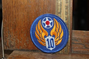 Vintage US Air Force USAF Patch 10th Air Force - Picture 1 of 3