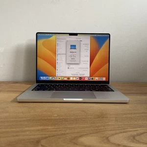 MacBook Pro 2021 14 Inch M1 MAX 64gb Ram 1TB SSD Only 79 Cycles Excellent (5867) - Picture 1 of 18