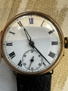 Antique 9ct Gold Wrist Watch, 1924 - Picture 1 of 7