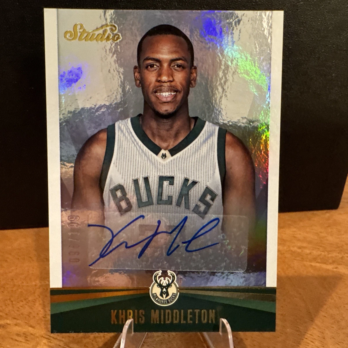 Panini Khris Middleton Basketball Serial Numbered Sports Trading