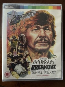 BREAKOUT (1975) LIMITED EDITION BLU RAY ALL REGIONS-CHARLES BRONSON CLASSIC - Picture 1 of 3