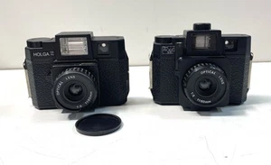 Lot of 2 Holga 120 FN Medium Format Cameras - Picture 1 of 6