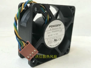 1PC PVA060G12H Fan 12V 0.35A 6025 60*60*25mm 4wires - Picture 1 of 5