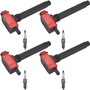 Denso Platinum Spark Plug + Energy Ignition Coil for 13-16 Dodge Dart 2.0L - Picture 1 of 4