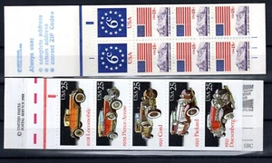Estampillas de Estados Unidos - folletos - 2 variedades (G393) - Imagen 1 de 1