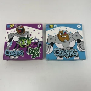 McDonald's 2021 Teen Titans Go DC 4 & 8 Cyborg Coloring Poster Activity Toy Lot - Picture 1 of 3