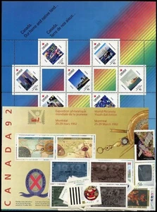 Canada's Annual Collections: 1991 to 1995, (removed from the book), Full Years - Picture 1 of 7