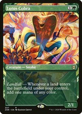 Lotus Cobra - Foil Showcase Zendikar Rising NM MTG