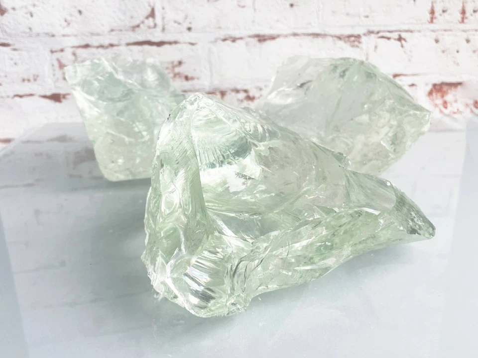 Glasbrocken Klar 60–120 mm | Deko-Steine für Garten, Gabionen, Aquarium, Basteln - Bild 1 von 4