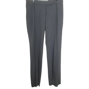 Pantalones Pantalones Ann Taylor Calce Moderno Gris Mezcla Lana Nuevos con Etiquetas Talla 10 Informales de Negocios - Imagen 1 de 8