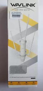 AC1200 Dual Band WiFi Repeater Outdoor Long Range WiFi Extender Weatherproof - Picture 1 of 6