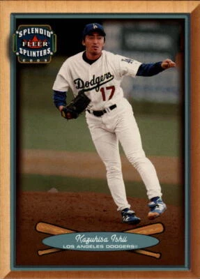 2003 Fleer Splendid Splinters  #54 Kazuhisa Ishii - NM-MT  - Image 1 of 2