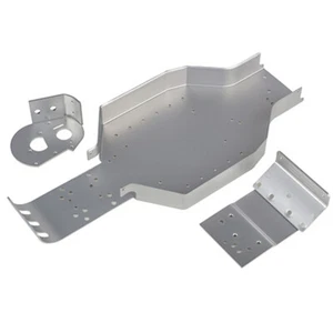 Associated 6311 RC10CC Chassis, Nose Plate, Motor Mount, Silver - Picture 1 of 1