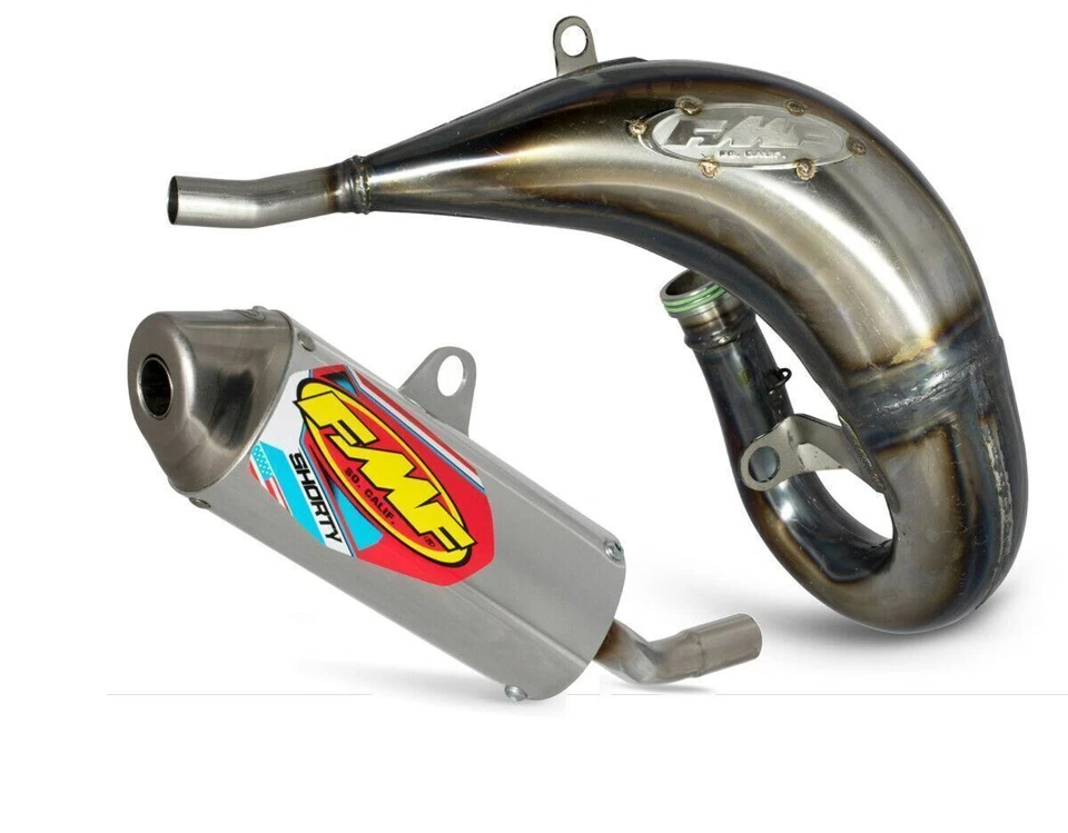 Tubo de escape graso de fábrica FMF y silenciador Shorty para KTM 125SX TC125 2019-2022 Foto 1 de 1