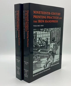 Nineteenth-Century Printing Practices and the Iron Handpress -Rummonds Oak Knoll - Picture 1 of 3