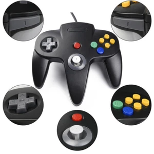 Game Controller Gamepad For Nintendo 64 N64 / SNES / Wii & WII U/ NGC / XBOX 360 - Picture 1 of 65