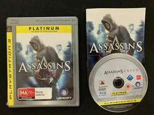 Assassin's Creed for Playstation 3 (PLATINUM EDITION) - with Manual - Picture 1 of 2