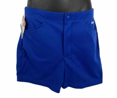 Vintage Wilson Tennis Shorts Womens Royal Blue Polyester Casual NWT 80s Gym - Image 1 of 4