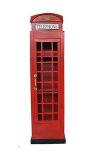 Telefonzelle Englische Höhe160 xBreite45x35cm London 1920 Dekoration u. Schrank - Bild 1 von 1