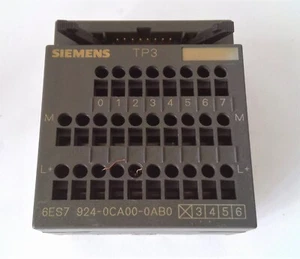Siemens Klemmenblock/ Anschlussblock - TP3 - 6ES7 924-0CA00-0AB0  - Gebraucht - Bild 1 von 3