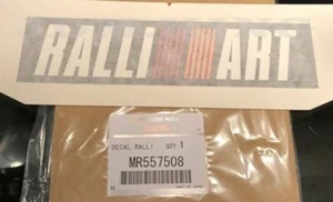 Mitsubishi Genuine Lancer Evo 6 Front Bumper TME Stripe Pack Decal MR557508 OEM - Picture 1 of 1