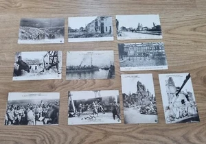 WORLD WAR 1 POSTCARD (TEN) 1914-18 CARTE POSTALE  - Picture 1 of 3