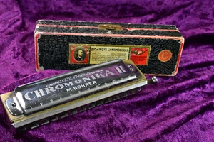 HOHNER CRHOMONIKA II C STIMMUNG - Bild 1 von 7