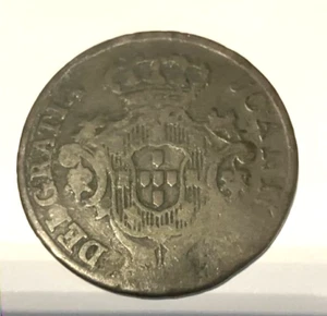 Elfe Portugal Königreich 10 Reis 1813 Joao als Regent Napoleonische Kriege - Bild 1 von 2