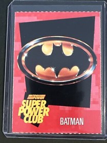 Nintendo Power Super Power Club BATMAN Magazine Trading Card #38 NES