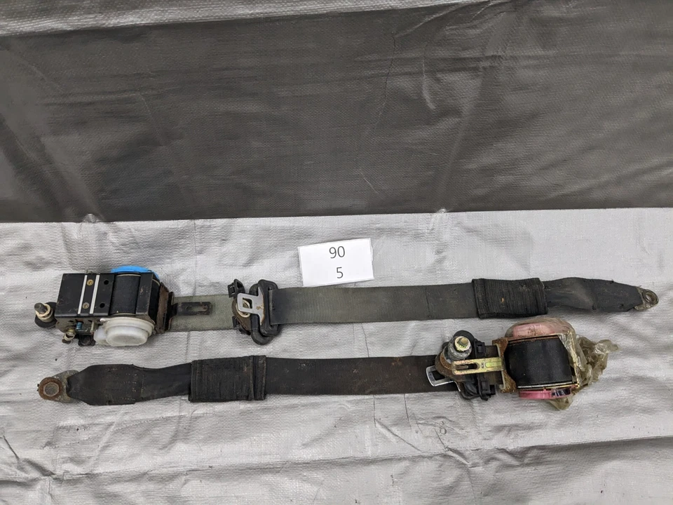1990-1993 Mazda Miata оригинальный черный ремень безопасности катушка слева справа комплект NA 90-93 #5 - Изображение 1 из 4