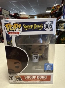 Funko Pop! Maglia bianca Rocks Snoop Dogg #305 Steelers LE5000 - Foto 1 di 15