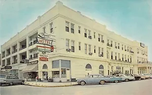 1963 Georgia Tifton Myon Hotel Coca Cola AD Vintage Autos Postal N27 - Imagen 1 de 2