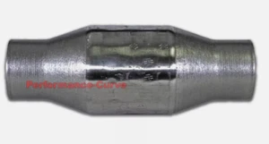 Convertidor Catalítico Metálico Thunderbolt 2.5" Alto Flujo Acero Inoxidable 300 Celdas - Imagen 1 de 1