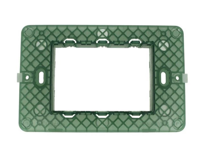 Sd75003 1454594 Sandasdon Supporto 3m 3 posti compatibile Vimar PLANA