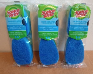 Scotch-Brite Non-Scratch Dishwand Refills 2 Pack Lot Of 3 Packs New Sealed - Picture 1 of 5
