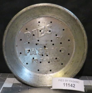 PIES BY FASANO - PO-7 8760 Tarta Lata Sartén 8-1/4” Perfed Americana 8-3/4” OD - Imagen 1 de 6