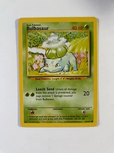 Bulbasaur 44/102 Genuine Pokemon Card - Picture 1 of 2