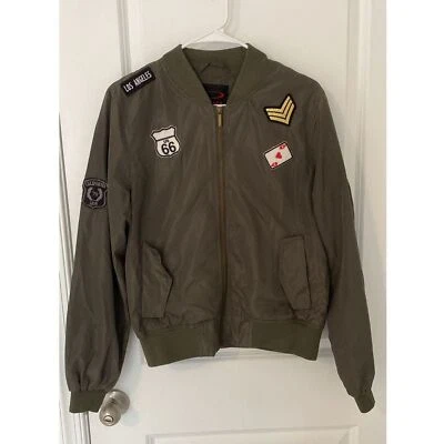 Chaqueta cortavientos Yoki Green Outerwear Los Angeles - juvenil talla XL Foto 1 de 4