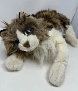 Folkmanis große realistische Stoffpuppe Katze Handpuppe 22 Zoll Plüsch 2010 Edition EUC - Bild 1 von 7
