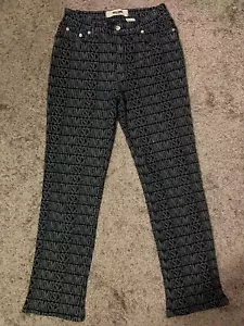 Vintage Moschino Logo Monogram Jeans - Picture 1 of 3