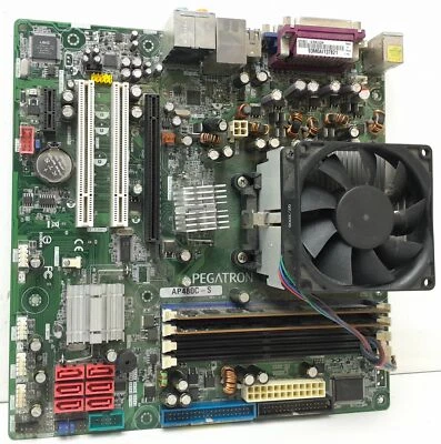 Pegatron AP4800C-S/RM - Athlon Core 4850e 2,5 GHz - DDR2 - 2 GB de RAM - Motherboa... Foto 1 de 4